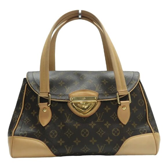 Louis Vuitton Beverly Brown Monogram Canvas Tote 1022-030825 - Picture 1 of 12